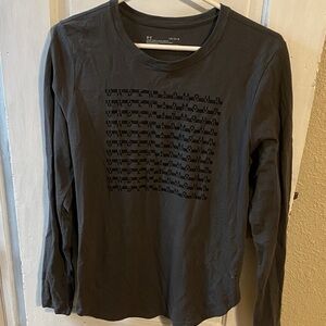 Under Armour Dark Gray Long Sleeve Tee